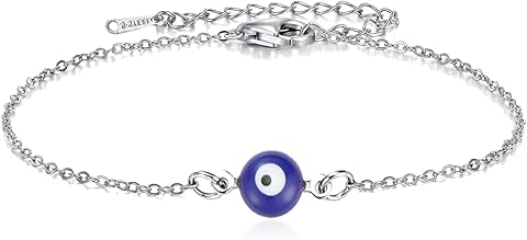 Bracelet fin acier inox femme (mauvais œil)