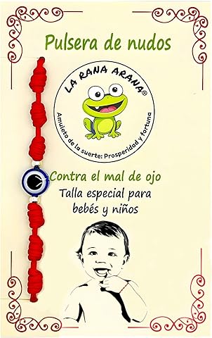 LA RANA ARANA œil turc bébé cordon rouge
